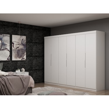 Cornell Set of 3 Wardrobe Closets