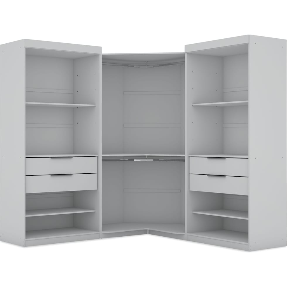  cornell white wardrobe   