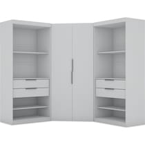  cornell white wardrobe   