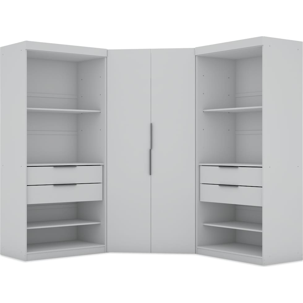  cornell white wardrobe   