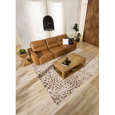 Morena 3-Piece Extendable Sofa - Tan