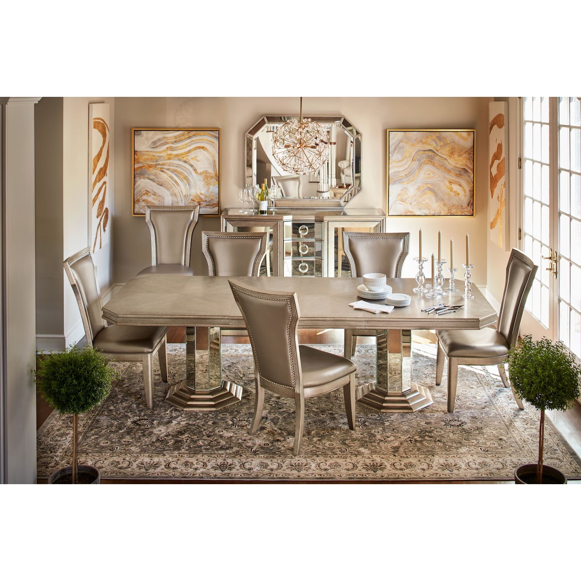 Angelina Dining Table American Signature Furniture