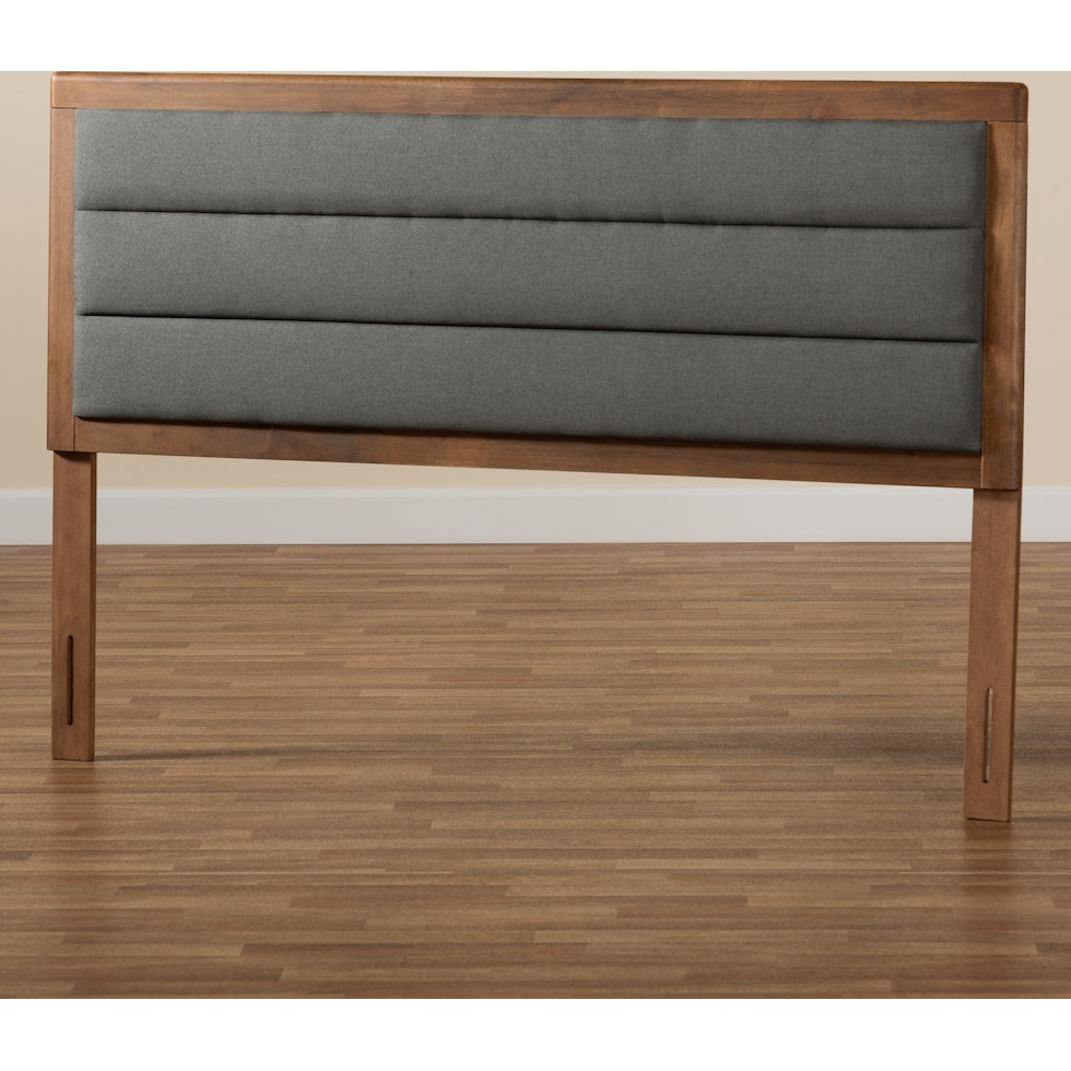 aarti gray queen headboard   
