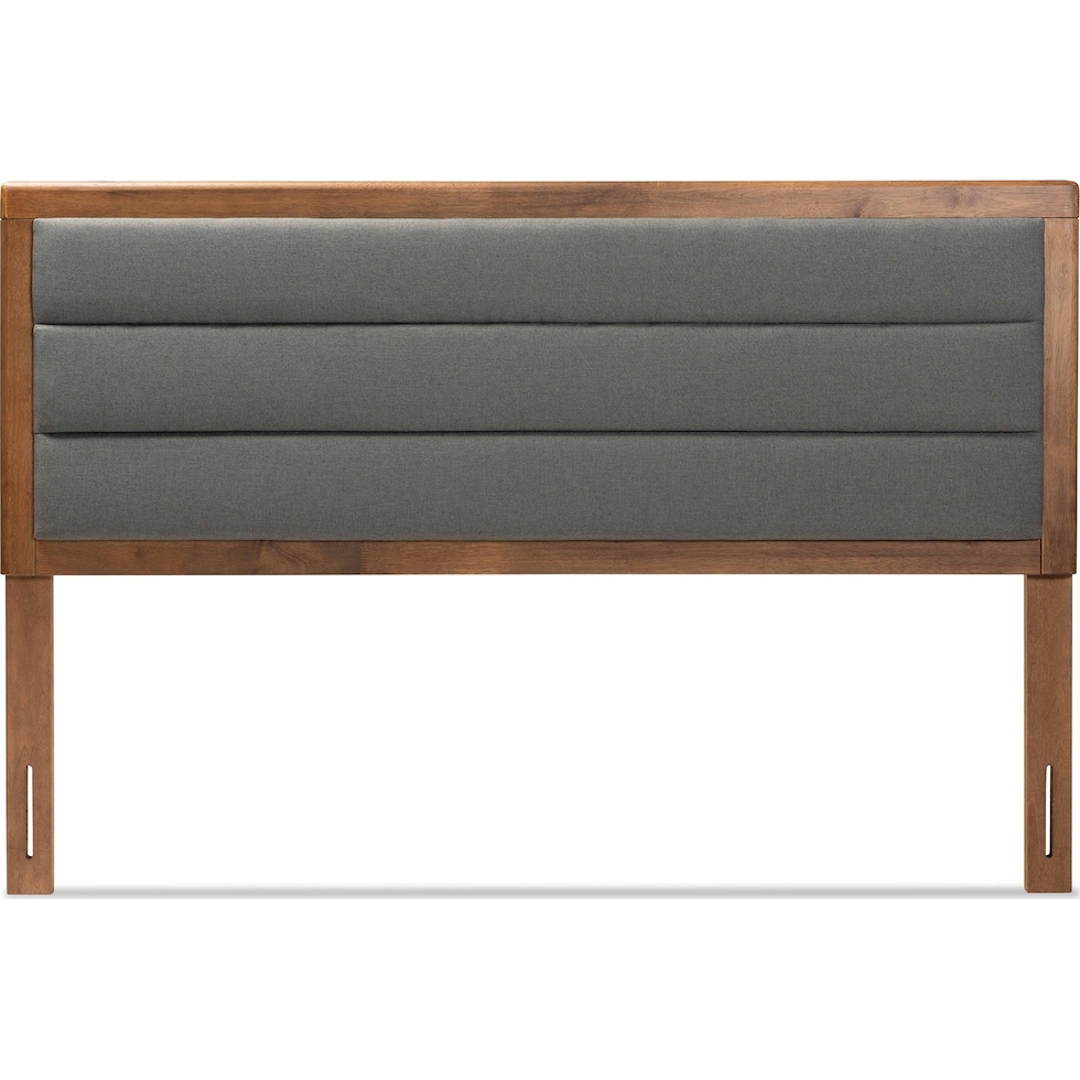 aarti gray queen headboard   