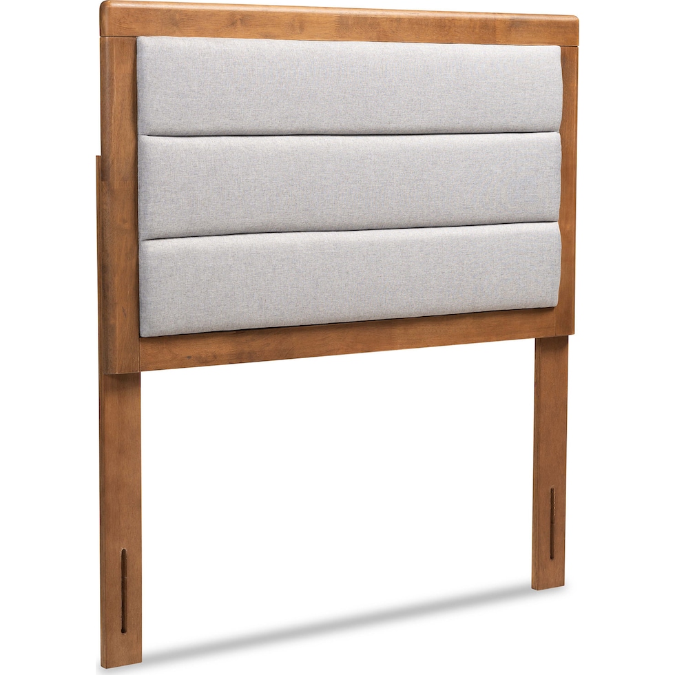 aarti gray twin headboard   