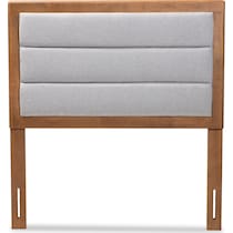 aarti gray twin headboard   