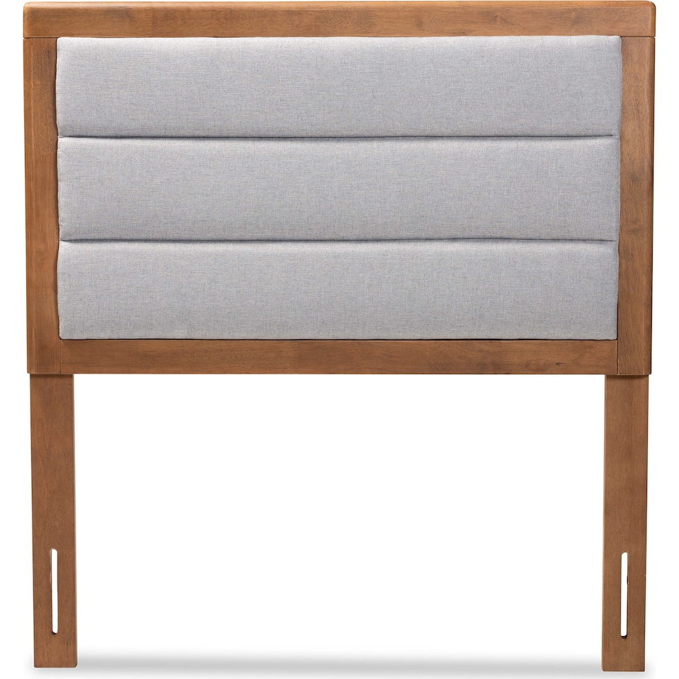 aarti gray twin headboard   