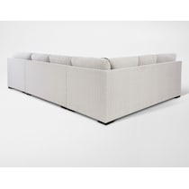 abbeyline white sectional   