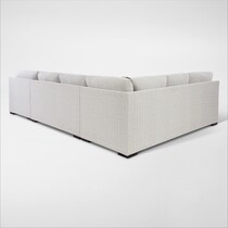 abbeyline white sectional   