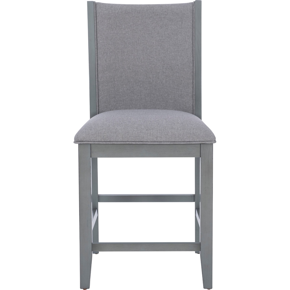 abbot gray counter height stool   