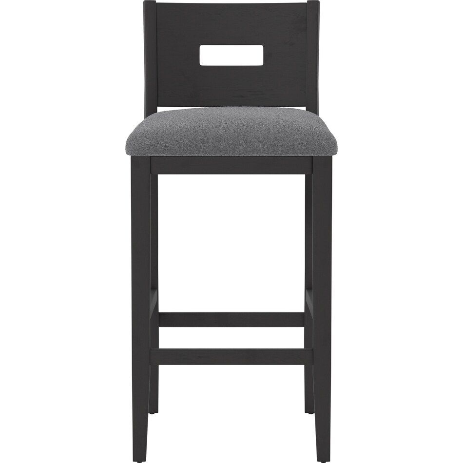 abdullah brown bar stool   