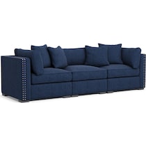 abington blue sofa   