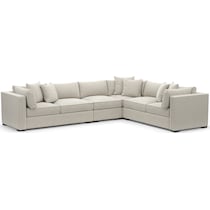 abington gray sectional   