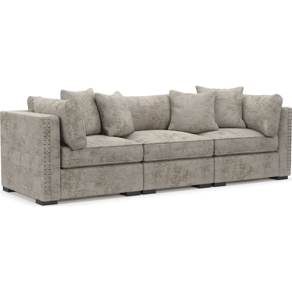 abington gray sofa   