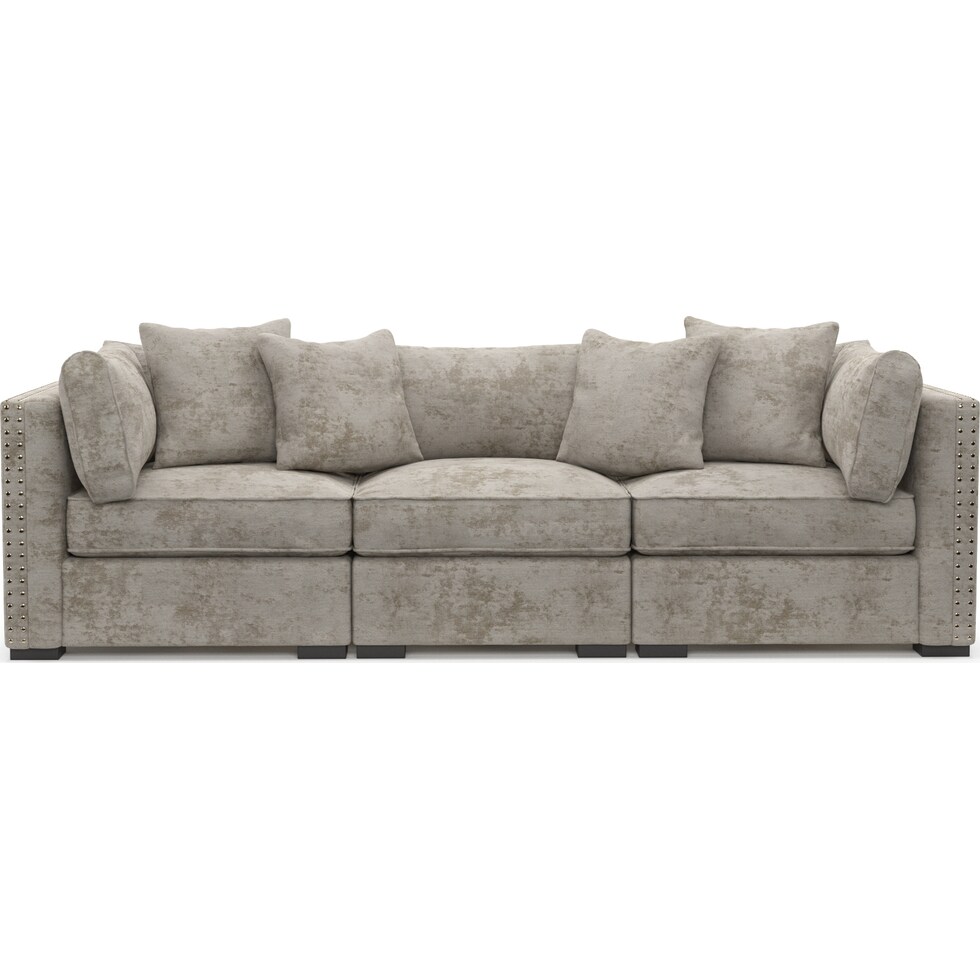 abington gray sofa   
