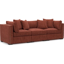 abington orange sofa   