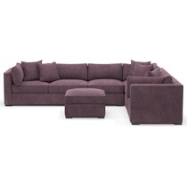 abington purple  pc living room   