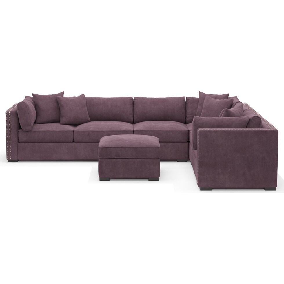 abington purple  pc living room   