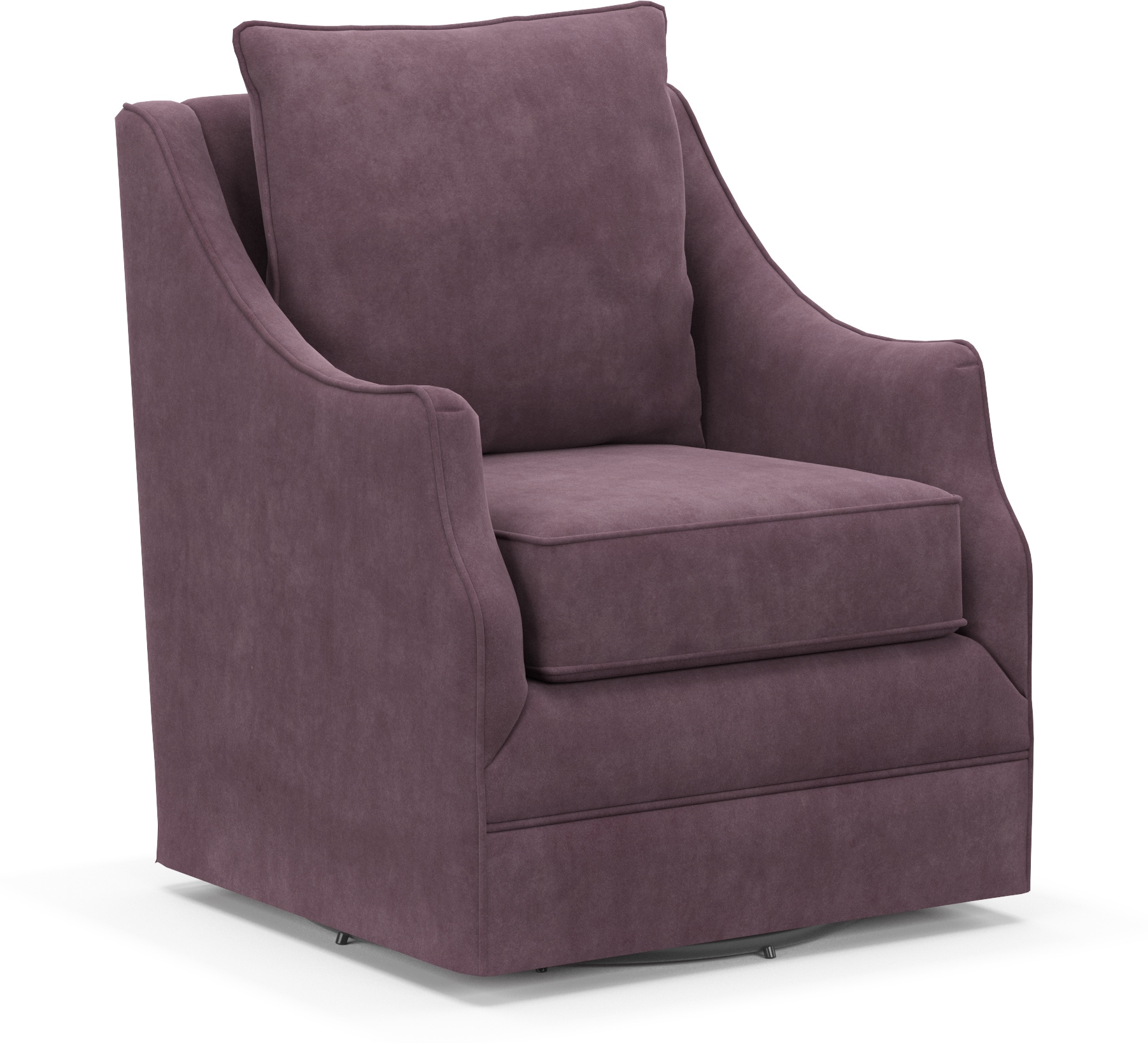 Mara Accent Swivel Chair Bella Thistle American Signature Furniture