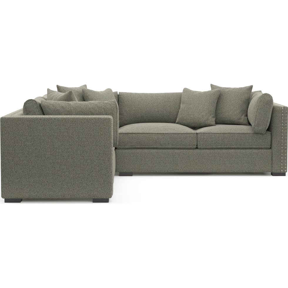 abington white  pc sectional   