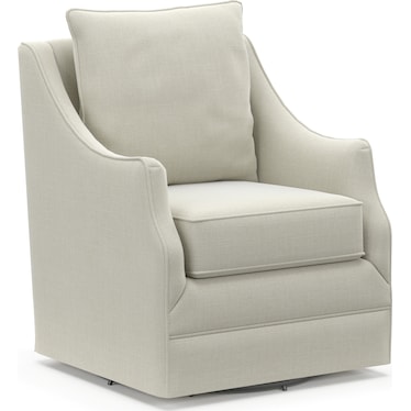 Mara Accent Swivel Chair - Anders Ivory