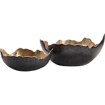 abridge dark brown decorative bowl   