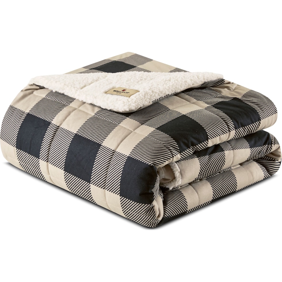 acadia light brown blanket   