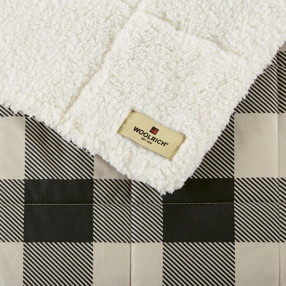 acadia light brown blanket   