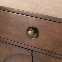 adah dark brown nightstand   
