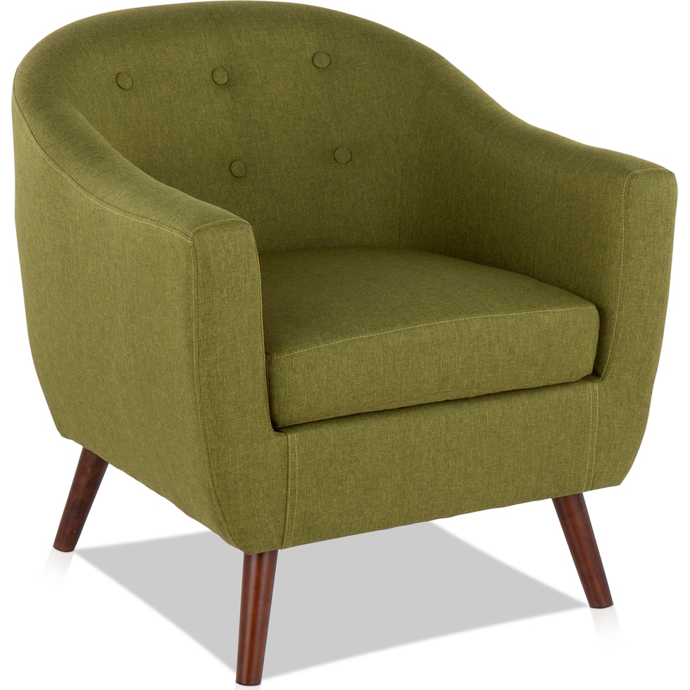 adain green accent chair   