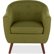 adain green accent chair   