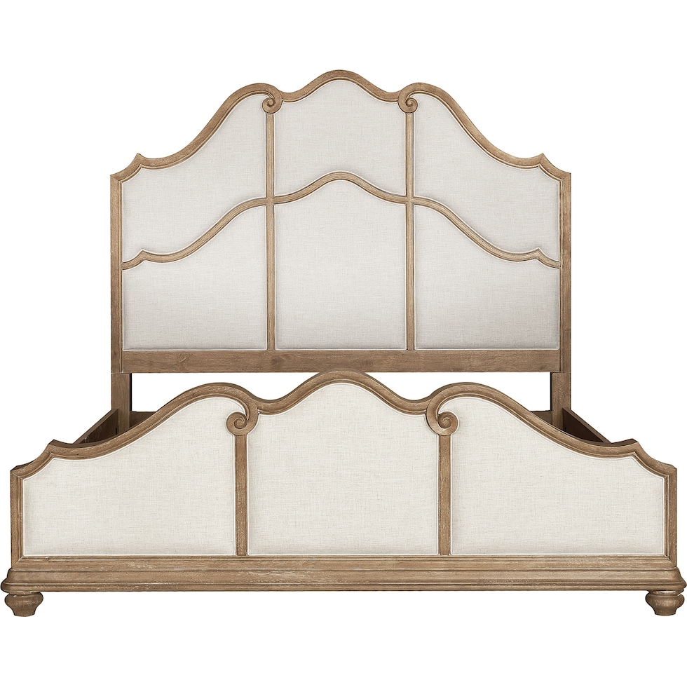 adalee neutral queen bed   