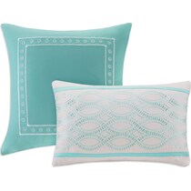 adalynn blue twin bedding set   