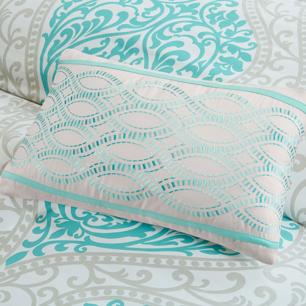 adalynn blue twin bedding set   