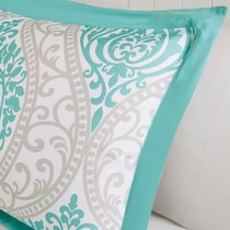 adalynn blue twin bedding set   