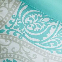adalynn blue twin bedding set   