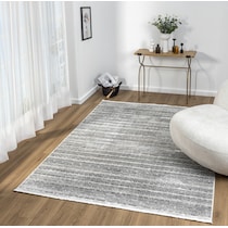 adana black area rug  x    