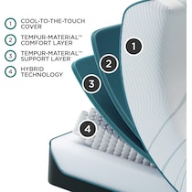 adapt  white queen mattress   