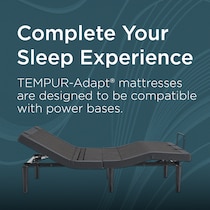 adapt  white split california king mattress   