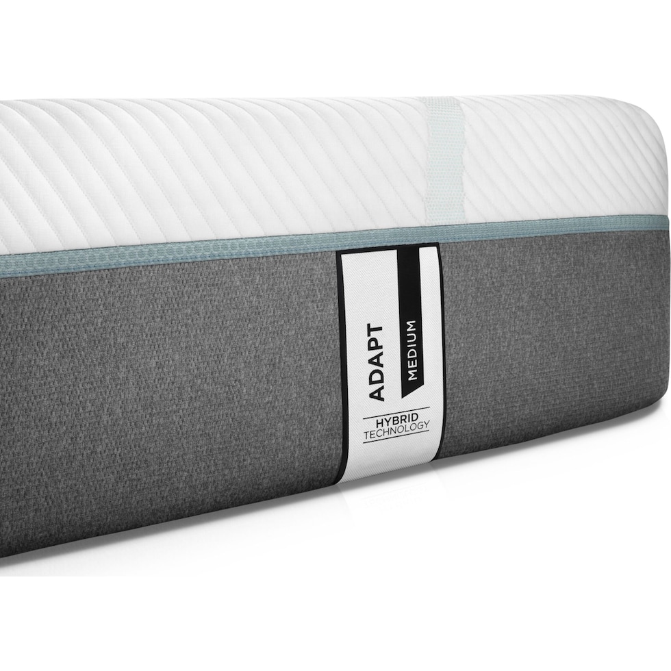 adapt white full mattress   