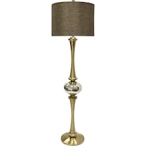 adeline gold floor lamp   