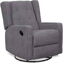 adeline gray swivel chair   