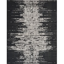 adella black area rug  x    