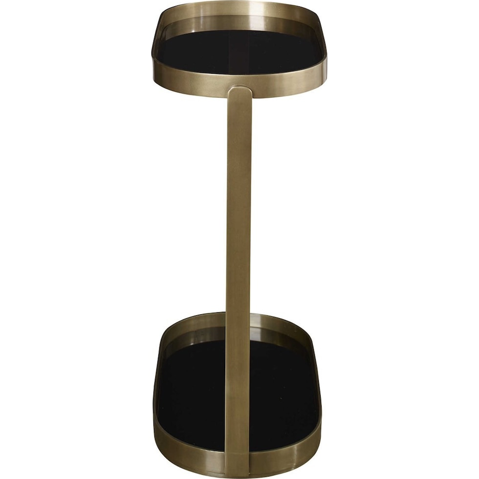 adia black accent table   