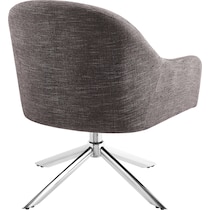 adler gray accent chair   