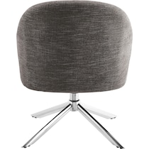 adler gray accent chair   