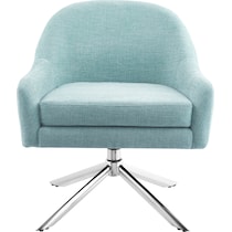 adler green accent chair   