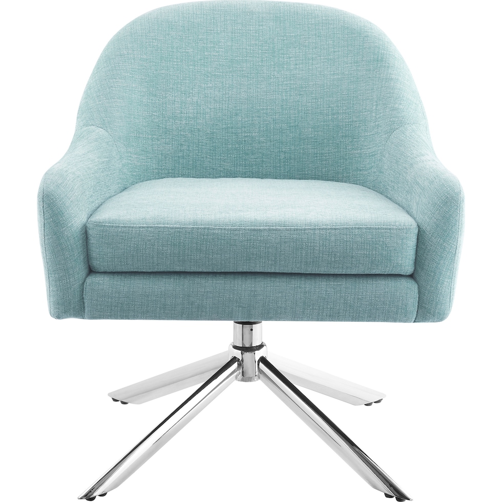adler green accent chair   