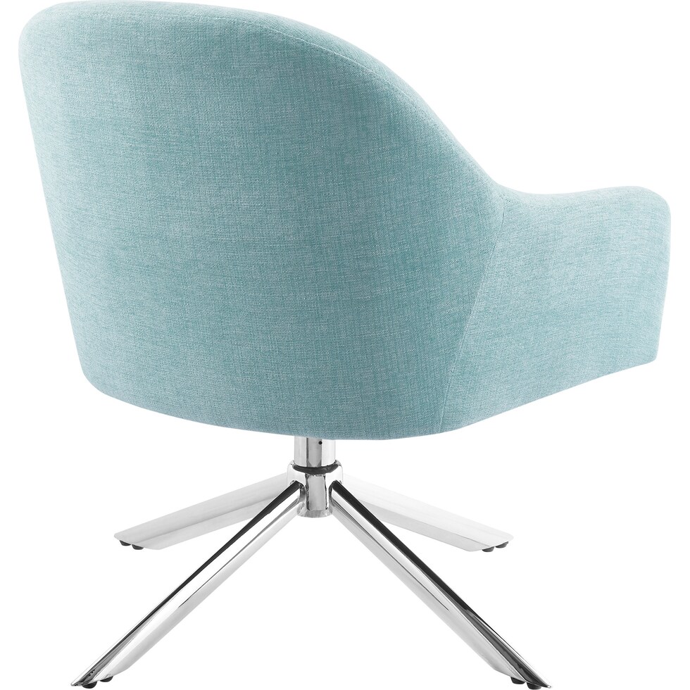 adler green accent chair   