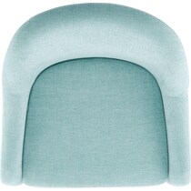 adler green accent chair   